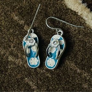 $1!!!** Flip flop earrings